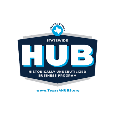 Texas Statewide HUB, Historically Underutilized Business Program, certified vendor